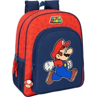 Safta Super Mario Trick 15l 27x33x10 Cm Rucksack - Multicolor - One Size