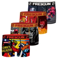 Freegun Comic Herren Boxershorts 4er Pack in S Motivmix 2
