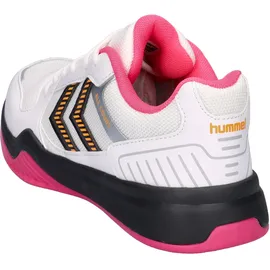 hummel Unisex Handballschuhe All Court Innenbereich Damen in White/Pink - 48