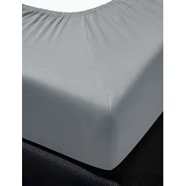 IRISETTE Jupiter 0008 Jersey 90 x 190 - 100 x 220 cm silber