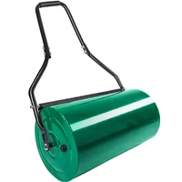 Tectake tectake® Rasenwalze, Breite 60 cm, Füllvolumen 50 l,