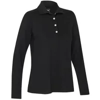 Kaipara - Merino Sportswear Langarm-Poloshirt URBAN Merino Poloshirt Damen Langarm Regular Fit 200 warm (1-tlg) aus reiner Merinowolle Made in Germany XL