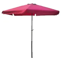 Lex Sonnenschirm Ø 300 cm burgundrot