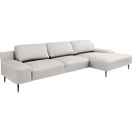 Designwerk Eckcouch Leder 3-Sitzer Weiß