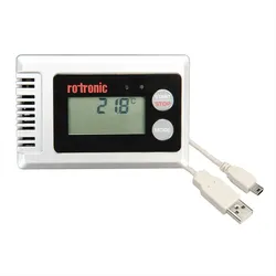 ROTRONIC TL-1D-SET - Temperatur-Datenlogger mit Kabel und Software