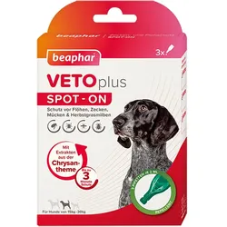 beaphar VETOplus Spot-On Hunde von 15kg-30kg Insektenschutzmittel
