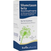 betapharm Arzneimittel GmbH Mometason beta Heuschnupfenspray 50μg/Sp.140 Sp.St 18 g