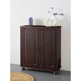 OTTO home Highboard 85 x 95 x 34 cm Dunkelbraun