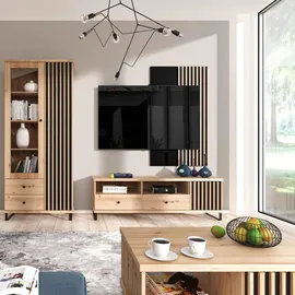 masseno Almeria Lowboard 160,6 cm Braun MDF