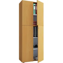 Mehrzweckschrank Vandol ca. 70x178x40 cm Buchefarben