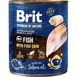 BRIT Premium by Nature Fish&Fish Skin 800 g Fisch und Fischhaut natürliches Hundefutter