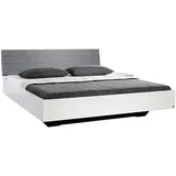 Rauch Futonbett RAUCH "Halle", weiß (weiß, grau), B:125cm L:205cm, Betten, Futonbett