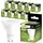 Lumiled GU10 LED 6W 580 lm Leuchtmittel 3000K warmweiß Strahler Spot, ersetzt 50W Halogenlampen 36° Reflektorlampen Reflektor 10 Stück Lampen