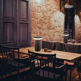 bmf-versand Tischlampe Schwarz 2 St.