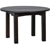 MiaMöbel Esstisch Colombo, aus massivem Pinienholz Walnuss Ausziehbar braun