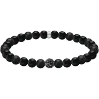 Thomas Sabo Armband Obsidian Armband mit Zirkonia, A2194-705-11-L21 Unisex
