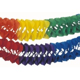 Papstar Girlande "Rainbow" 10 m Mehrfarbig