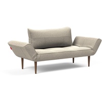 INNOVATION LIVING Schlafsofa Zeal Styletto dunkel Stoff Beige