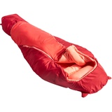 Vaude Alpli Adjust 400 SYN, längenverstellbarer Kinderschlafsack, geeignet für Größen von 105-135cm, dark indian red, (Junior) (12961-652)