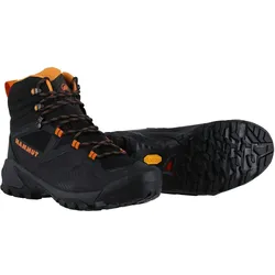 Mammut Wanderschuhe Sapuen High GTX (Veloursleder, wasserdicht) schwarz Herren