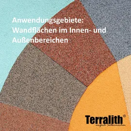 Terralith Buntsteinputz Mosaikputz 2mm 14 kg Grau