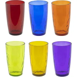 LENTZ bunte Trinkgläser 0,32 l 6-tlg.