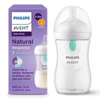 Philips Avent Natural Response AirFree SCY673/01 Babyflasche 3-6 m 260 ml