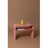 metallbude Beistelltisch Cosmo Stahl Pink