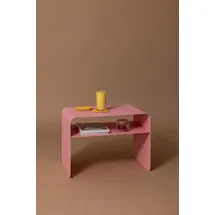 metallbude Beistelltisch Cosmo Stahl Pink