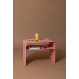 metallbude Beistelltisch Cosmo Stahl Pink