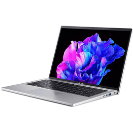 Acer Swift Go (SFG14-42-R6VL) mit OLED-Display, Notebook, 14,0 Zoll Display, AMD RyzenTM 5,7640U Prozessor, 16 GB RAM, 512 SSD, RadeonTM 760M, Pure Silver, Windows 11 Home (32 bit)