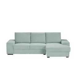 Ecksofa  Rome ¦ grün ¦ Maße (cm): B: 276 H: 92 T: 146.0