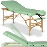 Habys Massageliege Panda Plus Mobile Kosmetikliege Massagetisch Tragbar Grün 180 x 70 grün