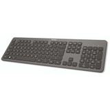 Hama KW-700 Tastatur anthrazit/schwarz, USB, DE (182611)