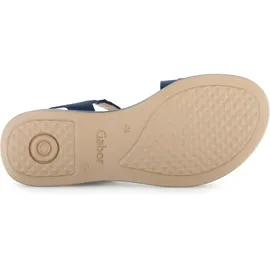 Gabor Riemchensandale Damen Blau 38,5