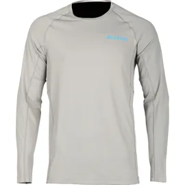 Klim Aggressor Langarm-T-Shirt Grau L
