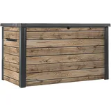 Keter Gartenbox Ontario 870 Liter Holzoptik Pinie Aufbewahrungsbox Auflagenbox