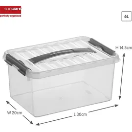SUNWARE The Q-Line 30 x 14 x 20 cm 1-tlg. transparent