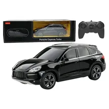 Rastar RC-Auto Porsche Cayenne Turbo CH RTR schwarz (1:24)