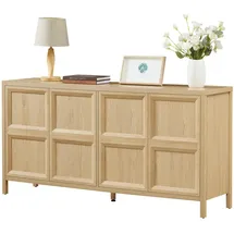 Okwish Sideboard 160 x 80 x 40 cm Beige