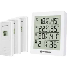 Bresser Temeo Hygro Quadro weiß