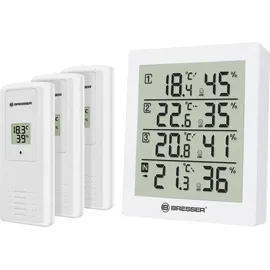 Bresser Temeo Hygro Quadro weiß