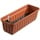 Alpfa Blumenkasten mit Wasserspeicher Balkonkasten 60cm - 100cm 100 cm terracotta