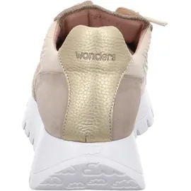 Wonders Sportliche Schnürschuhe für Damen, beige, 39 EU