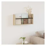 vidaXL Magazinregal 60 x 12 x 30 cm 1-tlg. beige