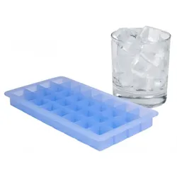 Eiswürfelform, Würfel - Platin-Silikon (2cm)