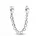 Pandora Verbundenen Herzen Silber 792274C00