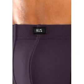 H.I.S. Boxershorts unifarben blau/grau/grün/schwarz/petrol XS 5er Pack