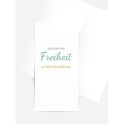 Blankokarten selbst gestalten mit Spruch und Fotos im Onlinedesigner bei Meine-Kartenmanufaktur.de