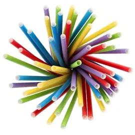 Papstar Shake-Halme Papier Ø 8 mm 25 cm 135 St. Schwarz